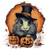 Halloween guinea pig