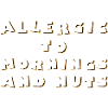 Allergy Nut Allergy Awareness Gift