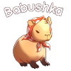Babushkapybara Babushka Capybara