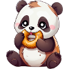 Panda Comic Design