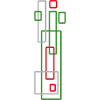 Stripe Pattern Ornament - MODERN