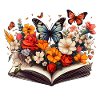 Buch Blumen Schmetterlinge