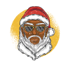 Black Santa Claus African-American