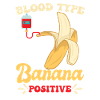 Groupe sanguin Banane Positif
