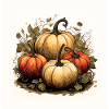 Citrouilles Halloween