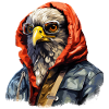 Street style hawk | Hawk lovers