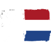 Flag Fusion: Stars Stripes Dutch Brush