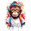 Cool monkey