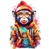 Cool monkey