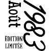 édition limitée aout 1983