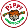 Pippi Longstocking Round Logo