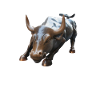 NY Stock Exchange Bull