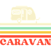 Wohnwagen im Retro-Design
