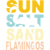 SUN SALT SAND Flamingos