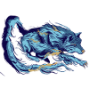 Blauer Wolf