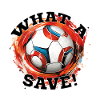 Fußball ball - What a Save!