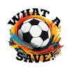 Fußball ball - What a Save!