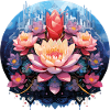 Lotus Blume Mandala Zauber
