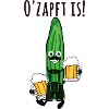 Gurke,Partygurke,Bier, o'zapft is