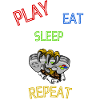 PLAY EAT SLEEP REPEAT
