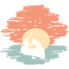 Angler Friends in Sunset Gift