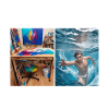 Peinture et natation