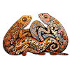 Leopard Gecko - Luminous Symphony