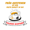 Frühaufstehen Falsche Richtung