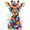 Cool giraffe