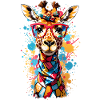 Cool giraffe