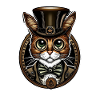 Steampunk Cat 02