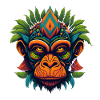 Trippy Monkey Primate Jungle