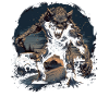 Mythe du chien-loup-garou, Cerberus, Hellhound