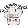 cooking in my office
