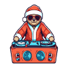 Christmas DJ Bears Winterfest