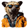 Street style spotted hyena | Hyena lovers