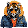 Graffiti style tiger | Tiger lovers