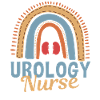 Urology Nurse Boho Rainbow
