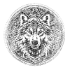 Wolf Wikinger Wild