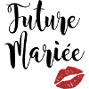 Future Mariée - bouche rouge