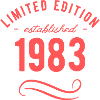 Édition Limitée 1983 Anniversaire
