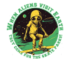 Skaterals dans l’espace avec lettrage