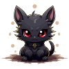 Mystical Black Cat