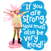 Pippi Longstocking Stretched Pippi With Slogan