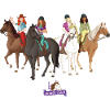 schleich® HORSE CLUB Tytöt hevosillaan