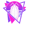 Isopodes Retro Vaporwave Isopode