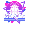 Isopods Retro Vaporwave Isopod