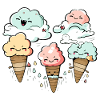 Kawaii ice cream n°6
