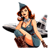 Marine stewardess