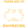 Bauchredner Spruch